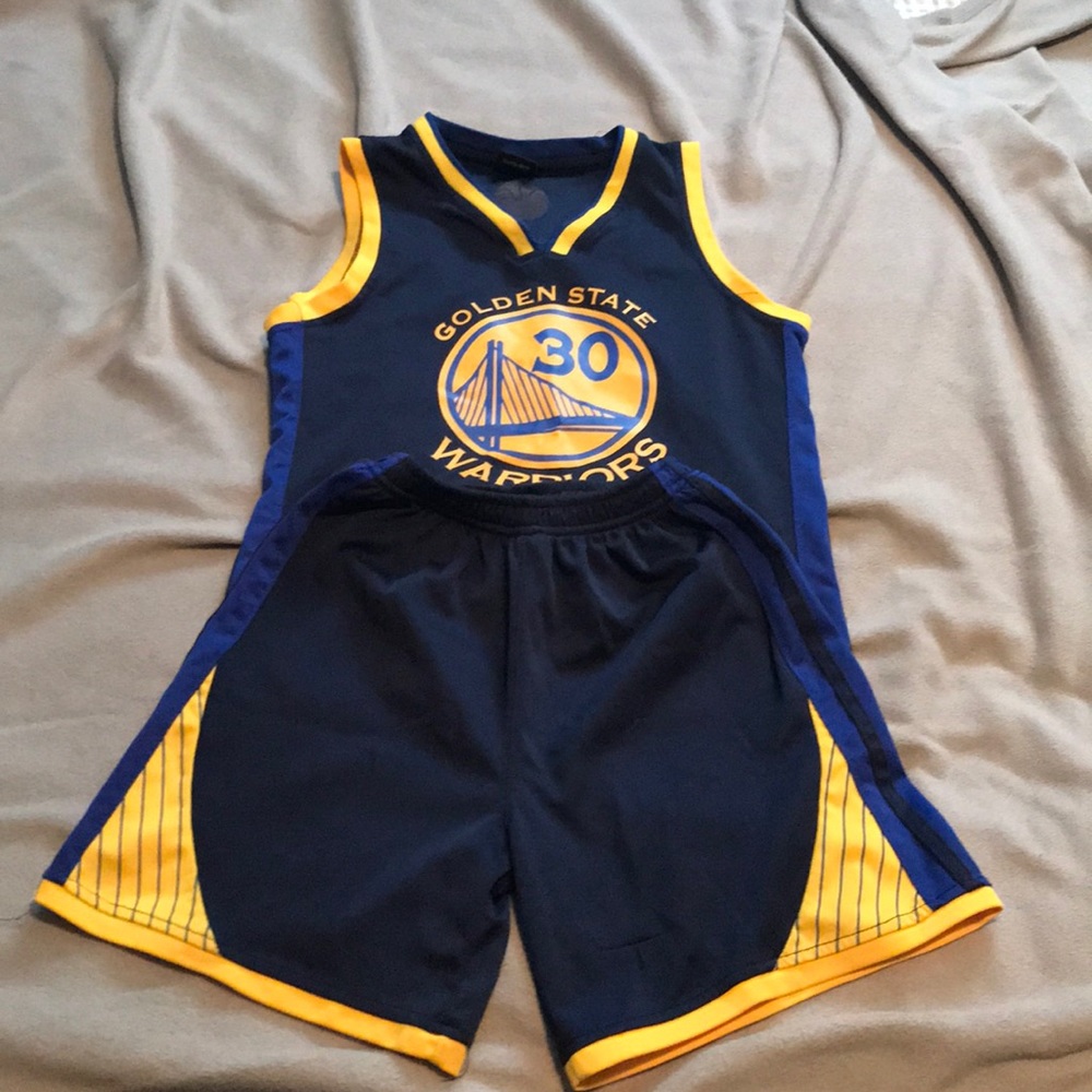 Stephen Curry Jersey with shorts